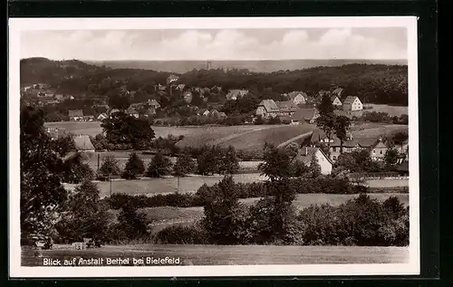 AK Bielefeld, Ortsansicht mit Blick auf Anstalt Bethel