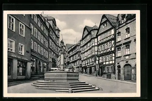 AK Marburg a. d. Lahn, Marktplatz