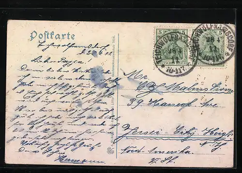 AK Teichwolframsdorf b. Werdau i. Sa., Erholungsheim