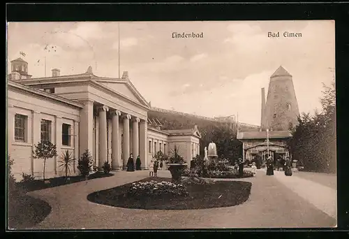 AK Bad Elmen, am Lindenbad