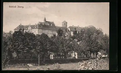 AK Iburg, Blick auf das Schloss