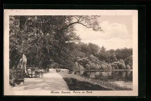 AK Kloster Loccum, Partie im Park