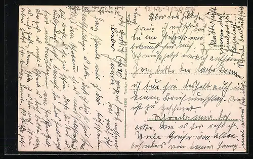 AK Kloster Loccum, Ortsansicht mit Blick auf die Kirche