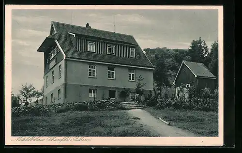 AK Scharzfeld /Südharz, Mittelelbehaus