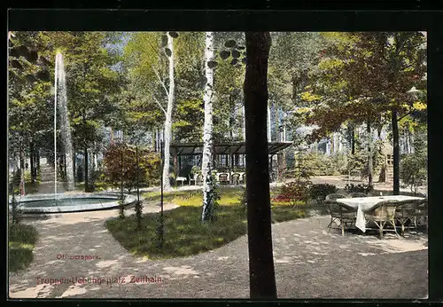 AK Zeithain, Truppenübungsplatz, Offizierspark