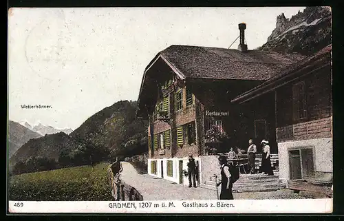 AK Gadmen, Gasthaus zum Bären