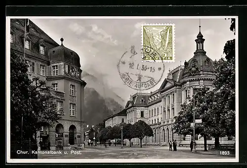 AK Chur, Kantonalbank und Post