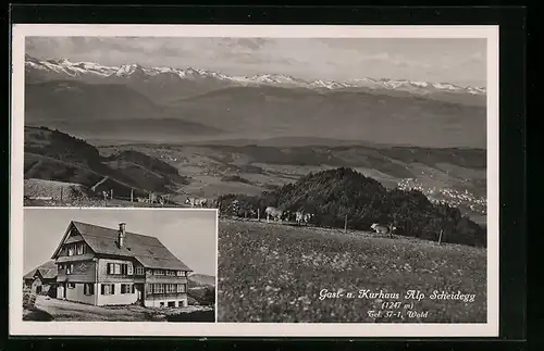 AK Wald, Gast- & Kurhaus Alp Scheidegg
