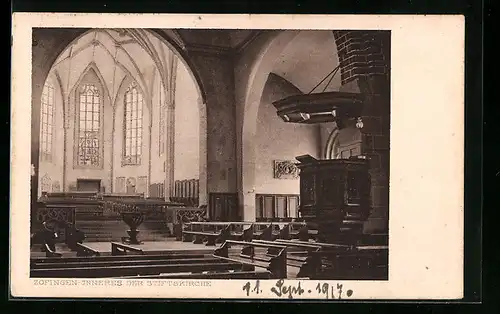 AK Zofingen, Inneres der Stiftskirche