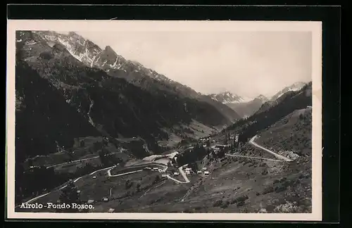 AK Airolo, Fondo Bosco, Bergstrasse