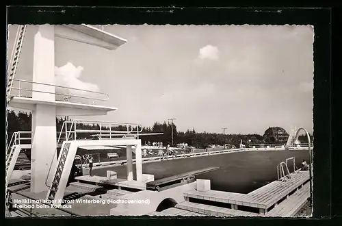 AK Winterberg /Hochsauerland, Freibad beim Kurhaus