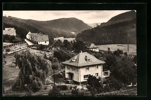 AK Benshausen /Thür., Teilansicht eines idyllischen Ortes