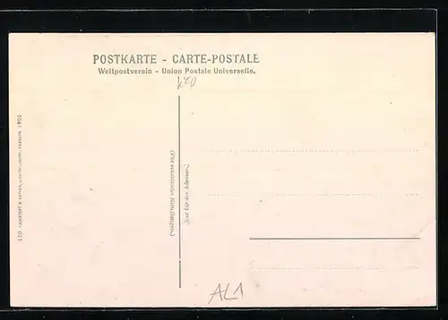 AK Hamburg-Altona-Oevelgönne, Standpartie mit Kindern