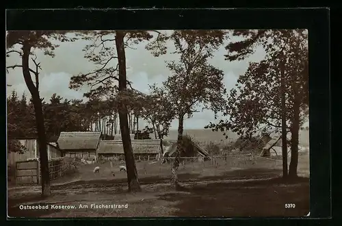 AK Koserow, Partie am Fischerstrand
