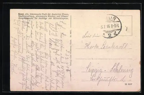 AK Soest, Partie am Wall