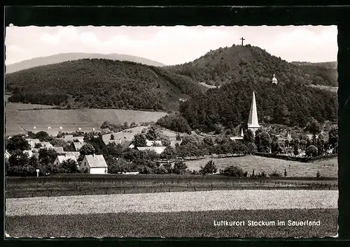 AK Stockum im Sauerland, Gesamtansicht aus der Ferne