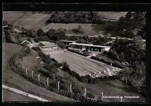 AK Weisenbach, Blick auf das Schwimmbad