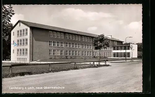 AK Landsberg a. Lech, neue Oberrealschule