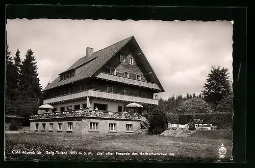 AK Saig-Titisee, Cafe Alpenblick