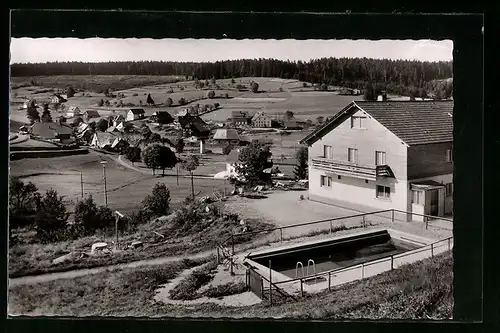 AK Bubenbach bei Neustadt /Schwarzwald, Hotel Sommerberg im Sommer