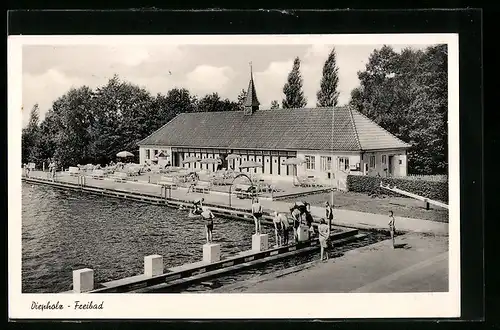 AK Diepholz, Badegäste im Freibad