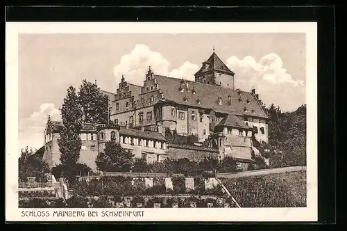 AK Mainberg, Ansicht des Schlosses