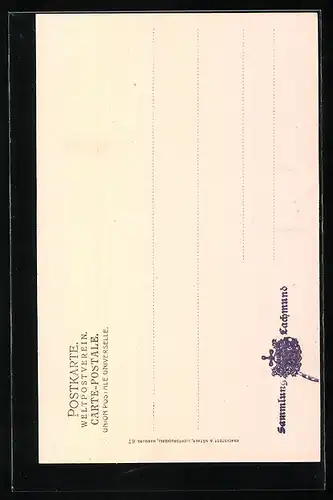 AK Hamburg, Kaiser Wilhelm Denkmal