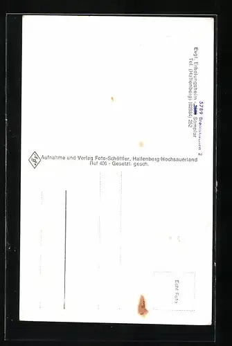 AK Somplar, Evgl. Erholungsheim, Teilansicht