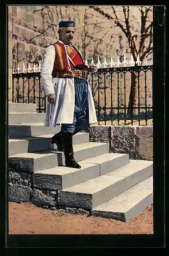 AK Fürst Nicolas von Montenegro in Uniform