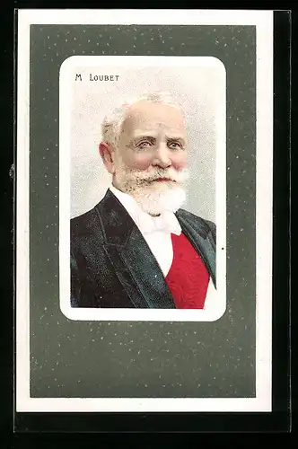 Präge-AK Frankreich, Emile Loubet