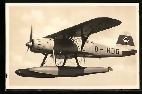 AK Seeaufklärer He 114, Wasserflugzeug der Luftwaffe, 