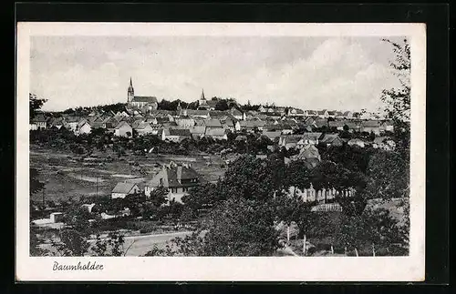 AK Baumholder, vom Hügel gesehen