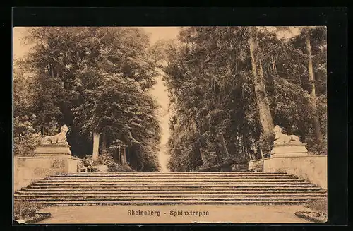 AK Rheinsberg, Sphinxtreppe