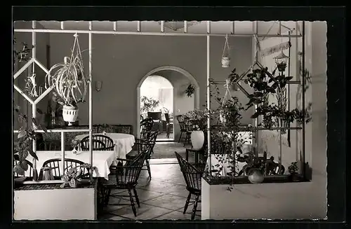 AK Lützenhardt bei Freudenstadt, Kurhotel Sonnenhof T. Dussle, Windsorstube