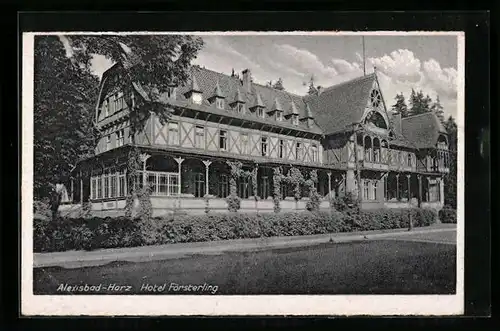 AK Alexisbad /Harz, Hotel Försterling