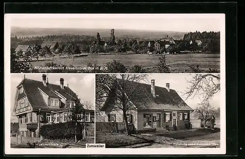 AK Heselbronn, Handlung von J. Kalmbach Wwe., Missionshäusle, Ortsansicht