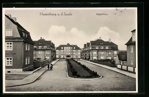 AK Naumburg a. d. Saale, Strasse Mägdestieg