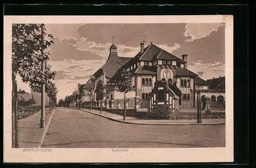 AK Wetter-Ruhr, Blick auf die Turnhalle