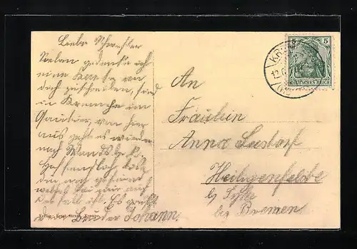 AK Krempe, Blick in die Breitestrasse