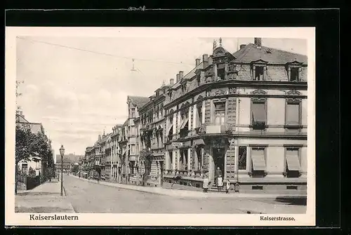 AK Kaiserslautern, Blick in die Kaiserstrasse