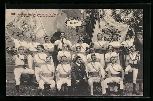 AK Rolle, Section de Gymnastique, 1911