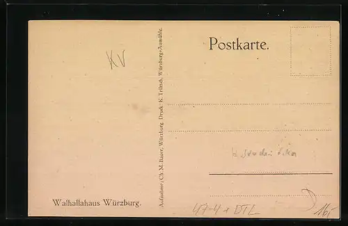 AK Würzburg, Walhallahaus