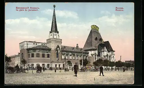 AK Jaroslavl, La Gare, Moscou, Bahnhof