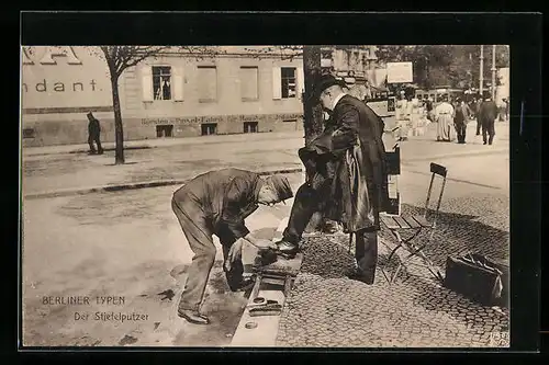 AK Berlin, Der Stiefelputzer