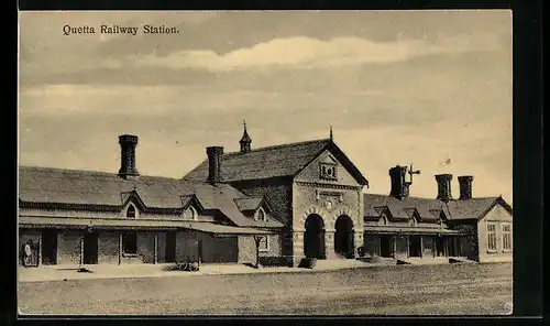 AK Quetta, Railway Station, Bahnhof