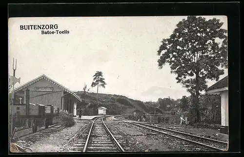 AK Buitenzorg, Batoe-Toelis, Bahnhof