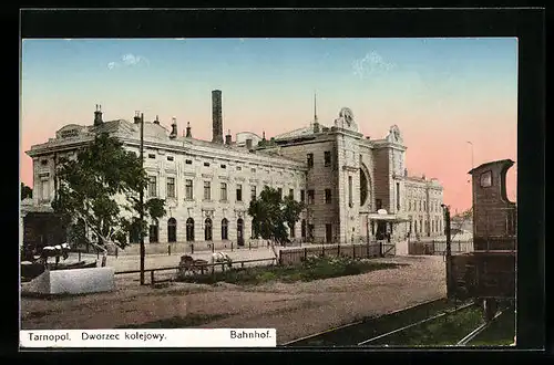 AK Tarnopol, Dworzec kolejowy, Bahnhof