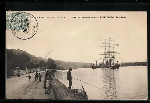 AK Dieppedale, Les Quais