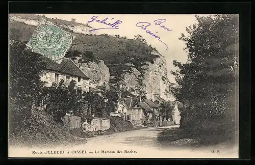 AK Oissel, Le Hameau des Roches