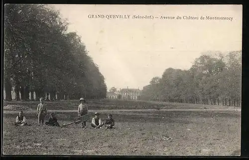 AK Grand-Quevilly, Avenue du Chateau de Montmorency